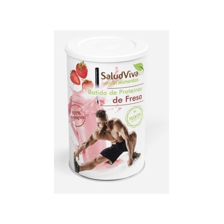 BATIDO DE PROTEINAS fresa 320gr. ECO SALUDVIVA