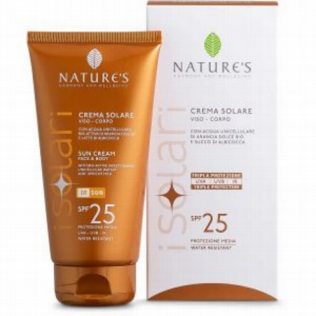 NATURE`S CREMA SOLAR ROSTRO Y CUERPO