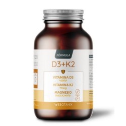 Vitamina D3+K2 Fórmula 60 cápsulas