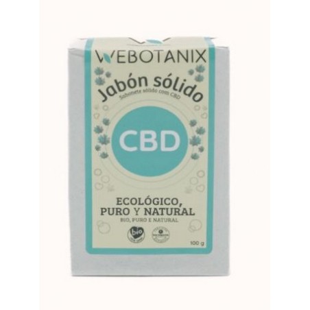 Jabón sólido CBD Bio 100g