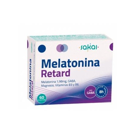 MELATONINA RETARD 60comp - SAKAI