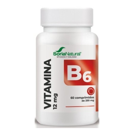 VITAMINA B6 60comp - SORIA NATURAL