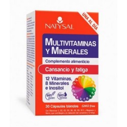 MULTIVITAMINAS Y MINERALES 30 Perlas
