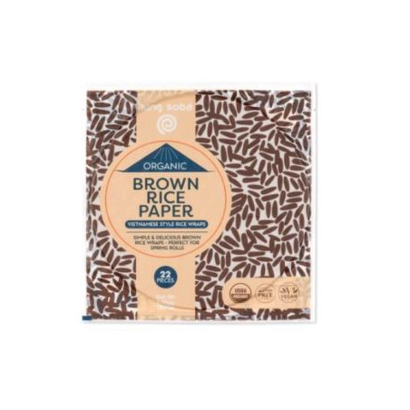  PAPEL DE ARROZ integral 200gr. BIO (KING SOBA)
