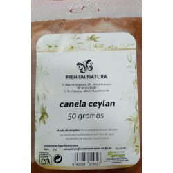CANELA CEYLAN 50G PREMIUM NATURA