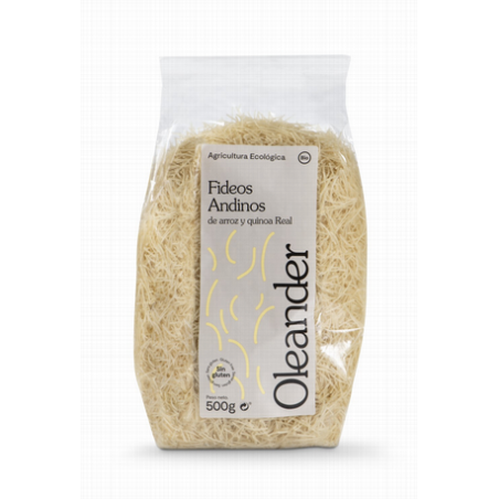 FIDEOS ARROZ+QUINOA 500 OLENAD