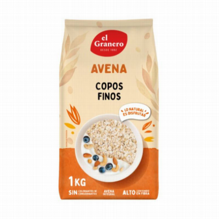 COPOS DE AVENA SUAVES BIO 1KG E.G.