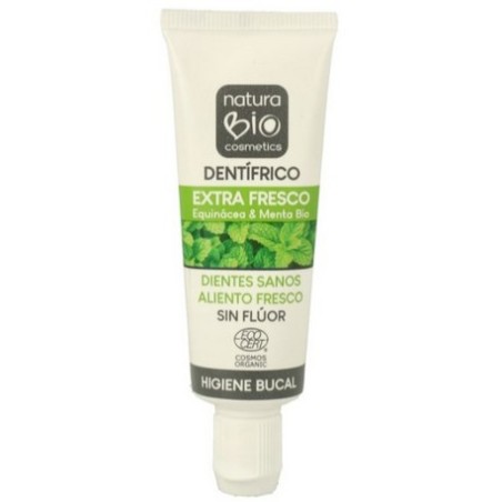 DENTIFRICO EXTRA FRESCO EQUINAC&MENTA BIO 25ml S/FLUOR NATURABIO