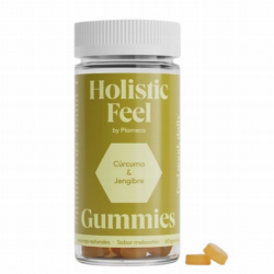HOLISTIC FEEL CURCUMA Y GENGIBRE 60 GUMMIS
