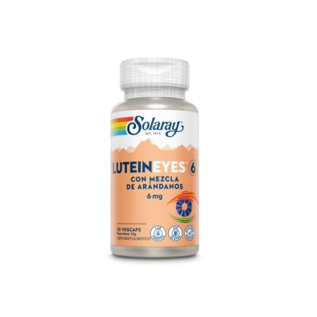 LUTEIN EYES 6 MG  30 CAPSULAS SOLARAY