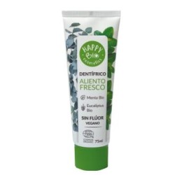 DENTRIFICO ALIENTO FRESCO MENTA s/f 75ml - HAPPY BIO