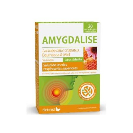 AMYGDALISE 20comp MASTICABLE DIETMED