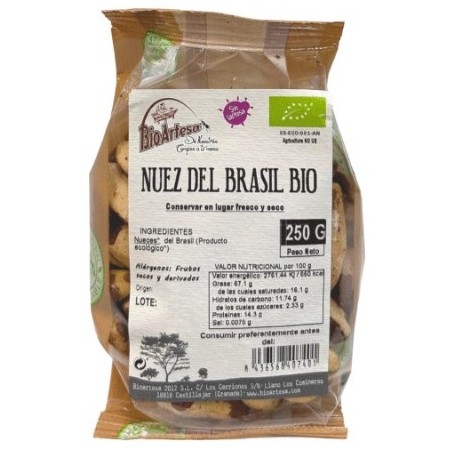 NUEZ DE BRASIL BIO 250g BIOARTESA