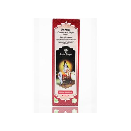 HENNA PASTA CAOBA OSCURO