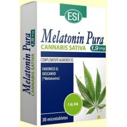 MELATONIN PURA 1.9 MG + CANNABIS (30MTABL)