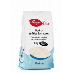 HARINA  SARRACENO TRIGO  BIO 1KG EL GRANERO
