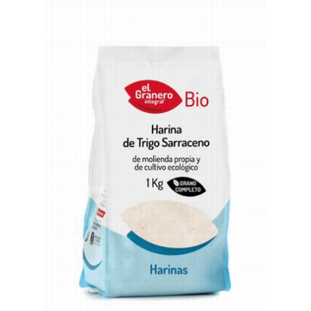 HARINA  SARRACENO TRIGO  BIO 1KG EL GRANERO