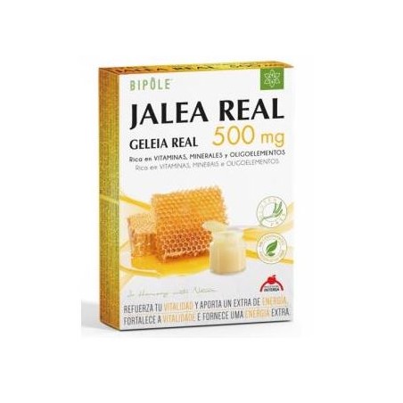BIPOLE JALEA REAL 500 MG  20 AMPOLLAS