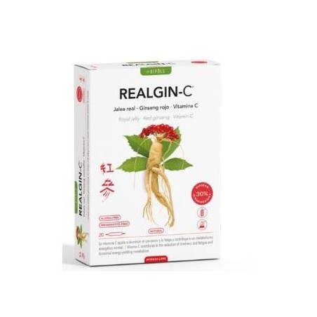 BIPOLE REALGIN-C 20 AMPOLLAS