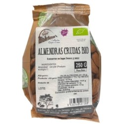 ALMENDRAS CRUDAS c/PIEL BIO 250g - BIOARTESA