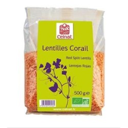 LENTEJAS ROJAS 500GR CELNAT