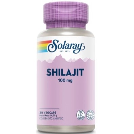 SHILAJIT 30cap 100mg - SOLARAY