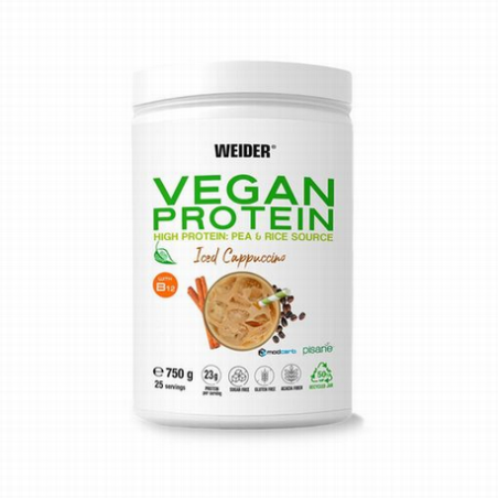 WEIDER VEGAN PROTEIN CAPUCINO 750GR