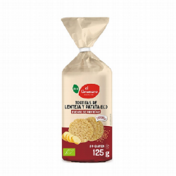 TORTITAS DE LENTEJAS Y PATATAS