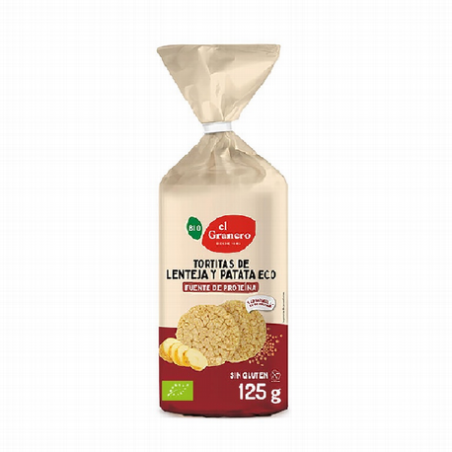 TORTITAS DE LENTEJAS Y PATATAS