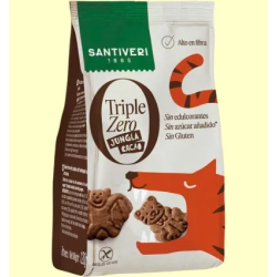 GALLETA TRIPLE ZERO JUNGLA CACAO 120G