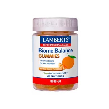 BIOME BALANCE 30 gummies naranja (LAMBERTS)