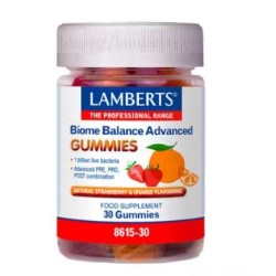 BIOME BALANCE ADVANCE 30 gummies naranja-fresa (LAMBERTS)
