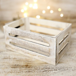 CESTA DE MADERA 20X13CM