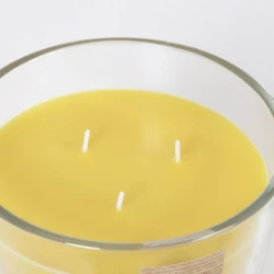 VELA CITRONELA  VASO CRISTAL