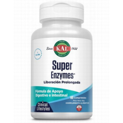 SUPER ENZYMES 60 COMPRIMIDOS AC PROLONGADA bicapa