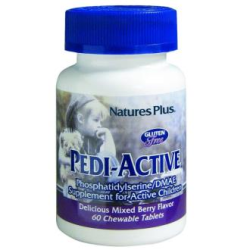 PEDIACTIVE 60 COMPRIMIDOS  MASTICABLES NATURE'S PLUS