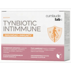 CUMLAUDE TYNBIOTIC INTIMMUNE 28 STICKS BUCO NARANJA