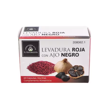 LEVADURA ROJA CON AJO NEGRO 60cap.