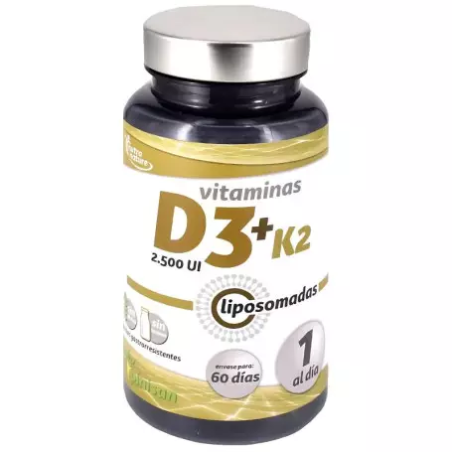 VITAMINAS D3+K2 2500UI PINISAN