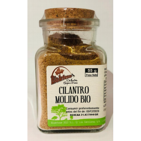 CILANTRO MOLIDO 55GR BIOARTESA