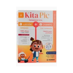 KITAPIC ANTIPIOJOS KIT CHAMPU 100 ML +LOCION 100 ML