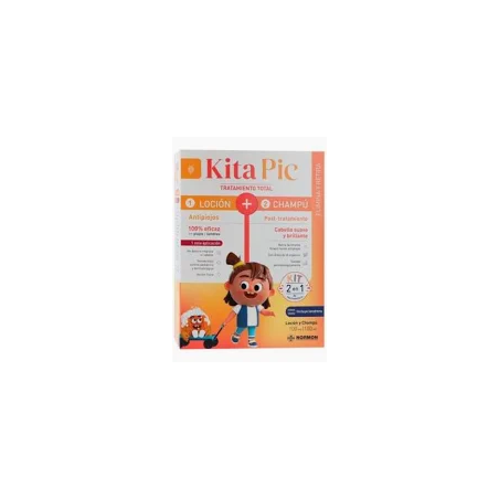 KITAPIC ANTIPIOJOS KIT CHAMPU 100 ML +LOCION 100 ML