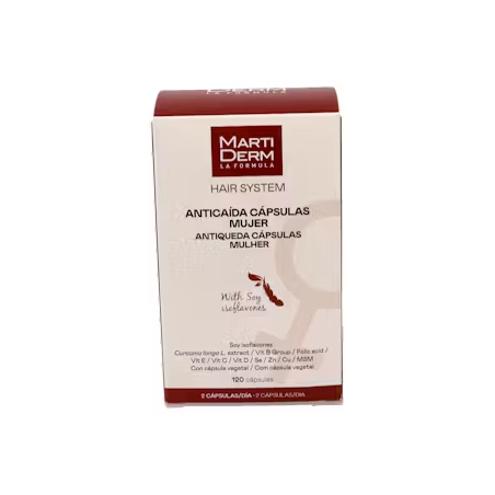 MARTIDERM HAIR SYSTEM ANTICAIDA MUJER 120 caps