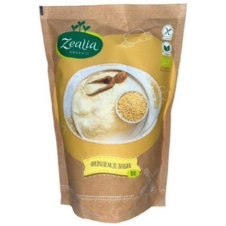 ZEALIA HARINA MIJO INTEGRAL 500g SG VEGAN