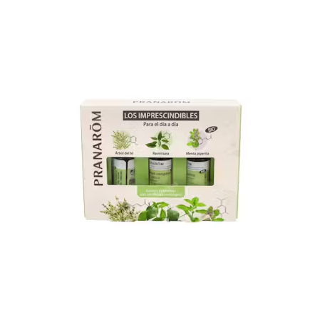 PRANAROM COFRE LOS IMPRESCINDIBLES BIO 3X 5 ML