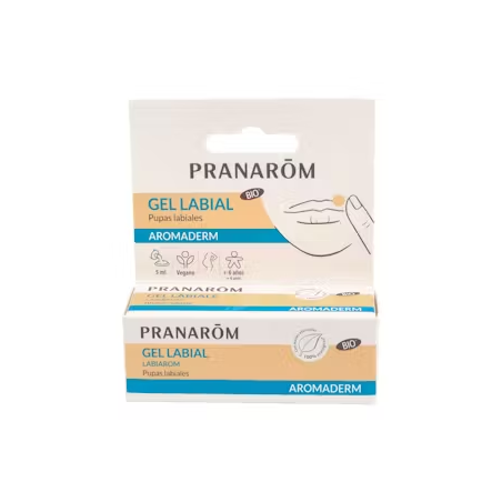 AROMADERM LABIAROM gel labial 5ml.
