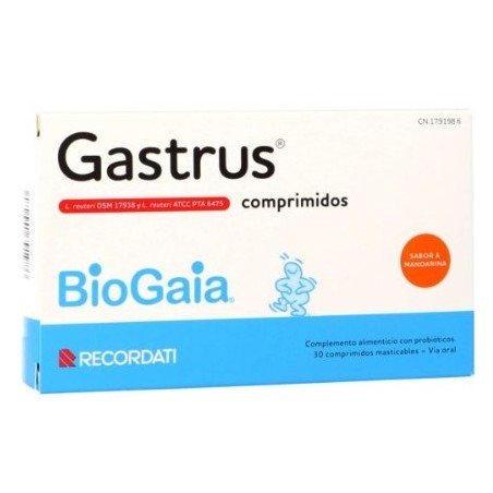 GASTRUS 30comp masticables - CASEN