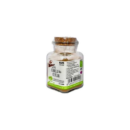 CANELA CEYLAN EN POLVO 55GR BIOARTESA