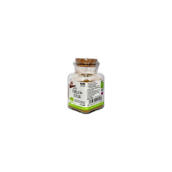 CANELA CEYLAN EN POLVO 55GR BIOARTESA