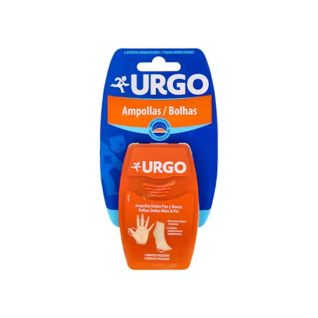  URGO AMPOLLAS dedos, pies y manos 6 apositos gel